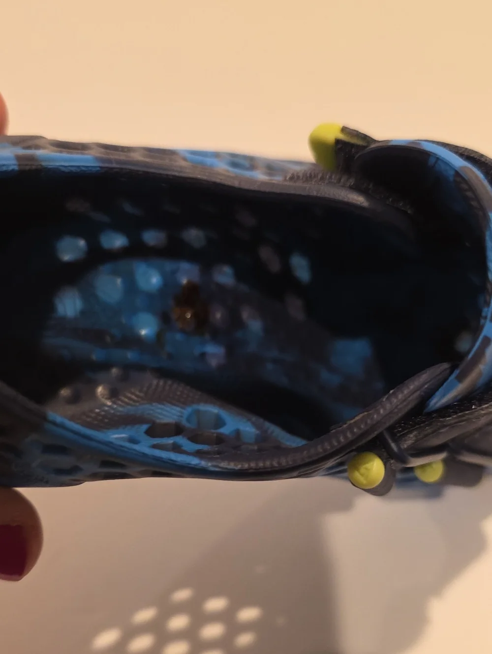 Plae Kids Blue Breathable Water Shoes with Hook & Loop Straps Size 12 Eu 29